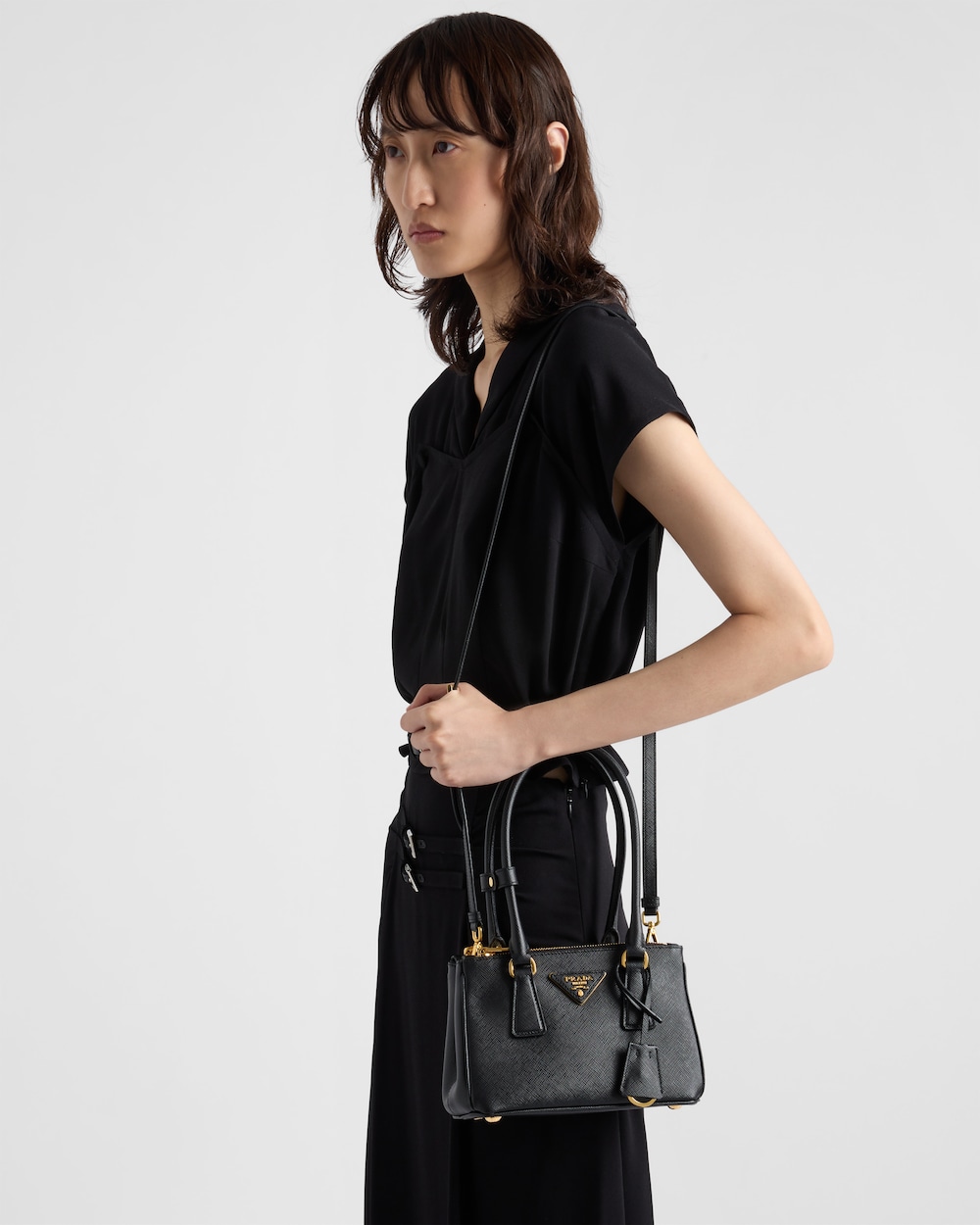 Prada Galleria Saffiano Leather Mini-Bag - Image 6